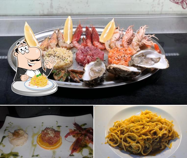 Spaghetti alla carbonara al Ristorante Rosso Veneziano Bistrot e Gourmet