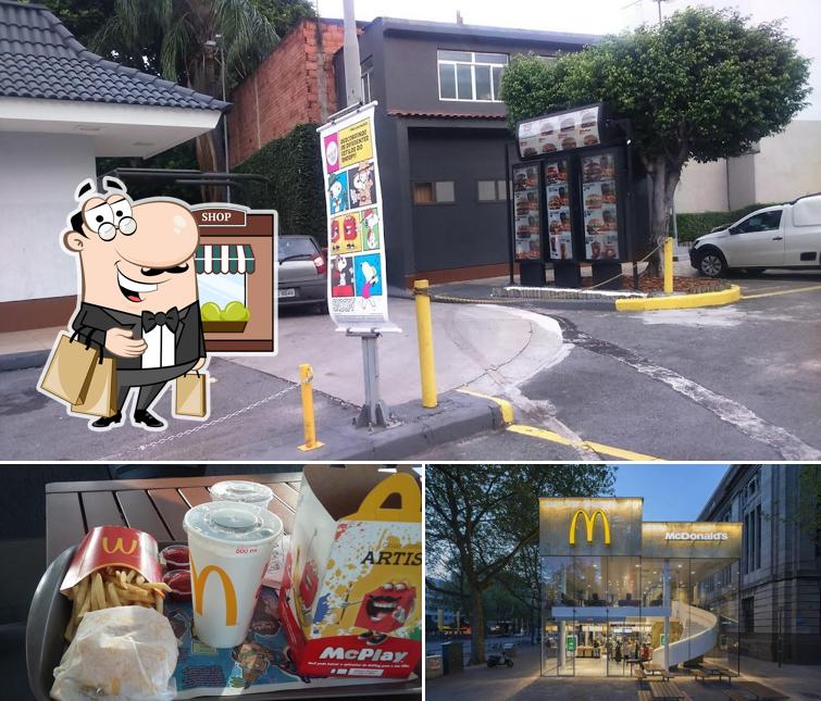 O McDonald's se destaca pelo exterior e comida