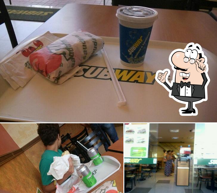 Veja imagens do interior do Subway