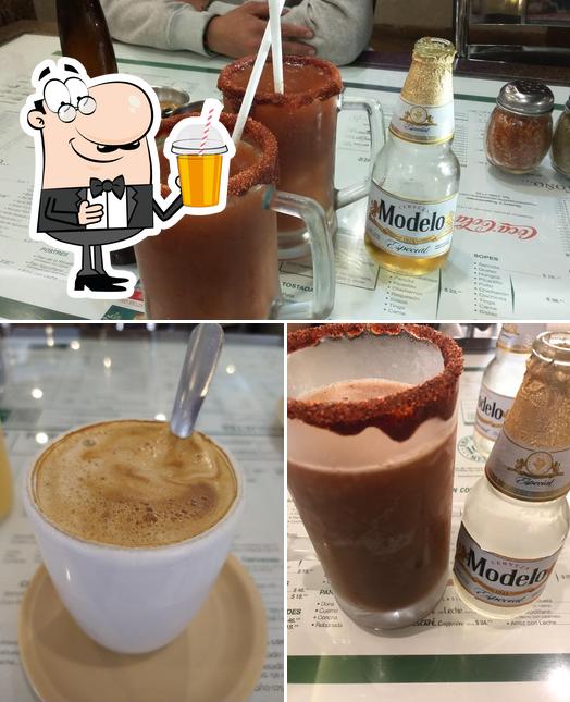 Enjoy a beverage at La Casa de Toño en Coapa