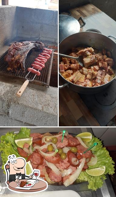 Peça pratos de carne no Bar do Gordo fiscal