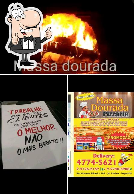 See the image of Massa dourada