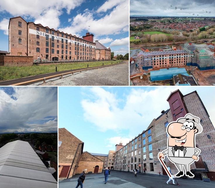 Disfruta de la vista exterior de Shrewsbury Flaxmill Maltings