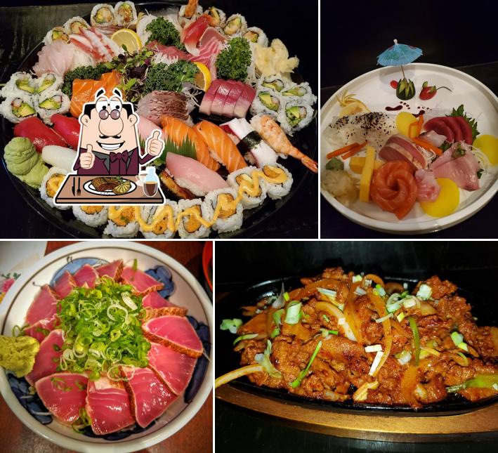 Try out meat meals at KIKU Hibachi & Sushi