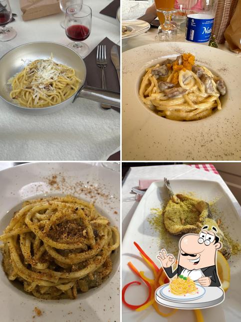 Spaghetti à la carbonara à L’ Ambasciata di Sicilia - DARIO -