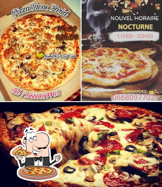 Essayez différents genres de pizzas