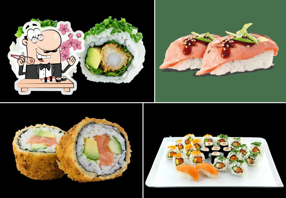 Les sushi sont servis à Yoko Sushi Lieferservice Offenbach