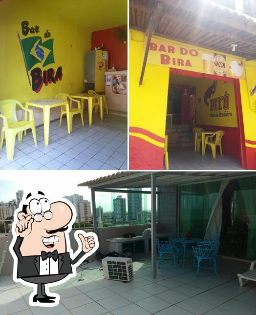 O interior do Bar do Bira