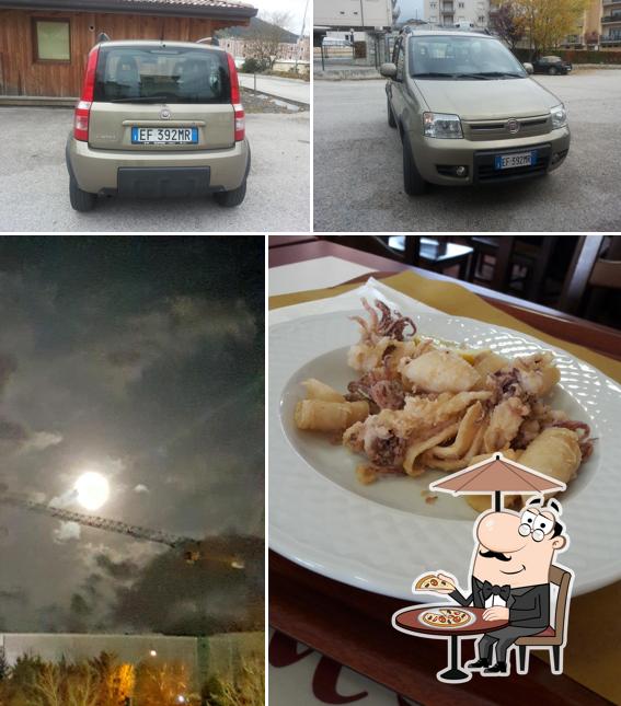 Gli esterni di Bar e tavola calda meridiana