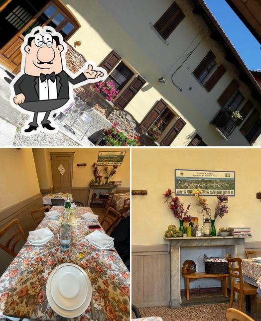 Gli interni di Trattoria Agricola Rivalba