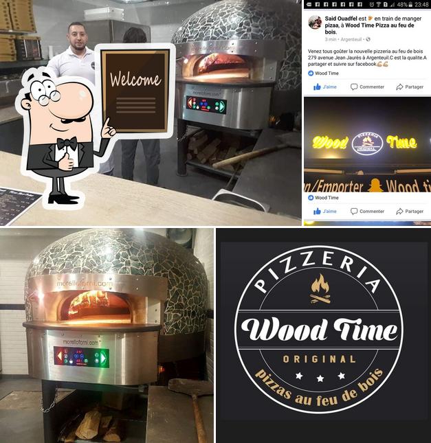 Voici une image de Woodtime - Pizzas Authentiques au Feu de Bois & Sandwichs (1 Pizza Achetée = 1 Pizza Offerte )