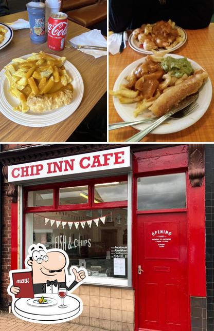 Comida en The Chip Inn