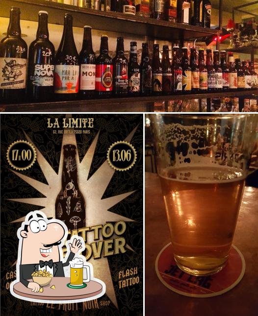 Vous pouvez prendre une pinte de bière blonde ou brune