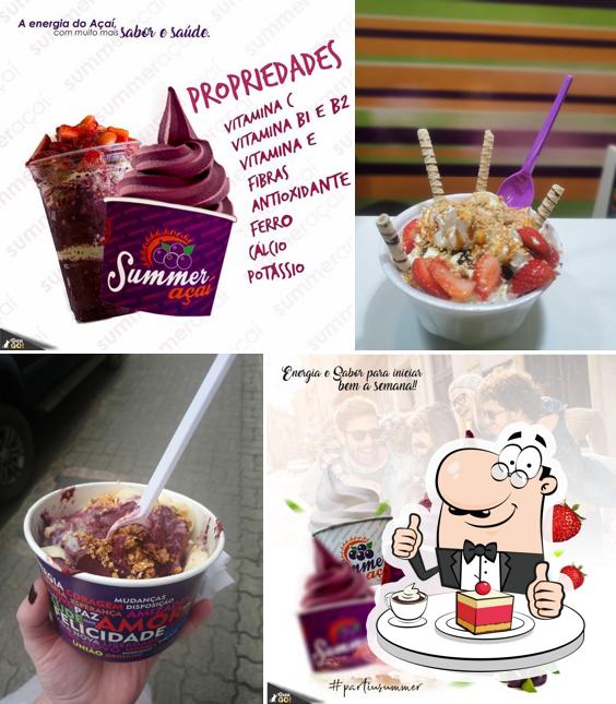 Summer Açaí Juiz De Fora oferece uma variedade de sobremesas