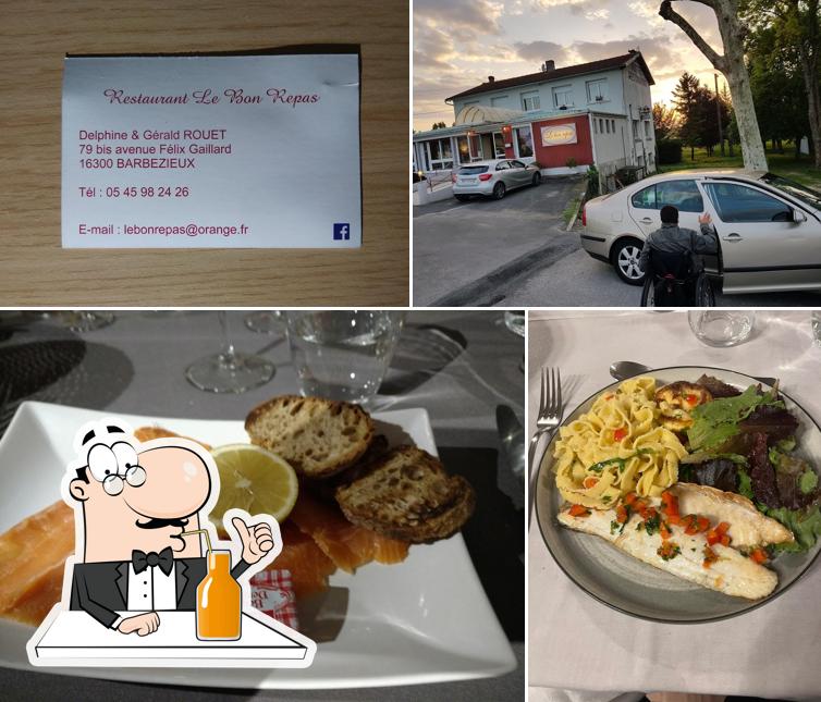 Profitez d'une boisson à Restaurant le bon repas