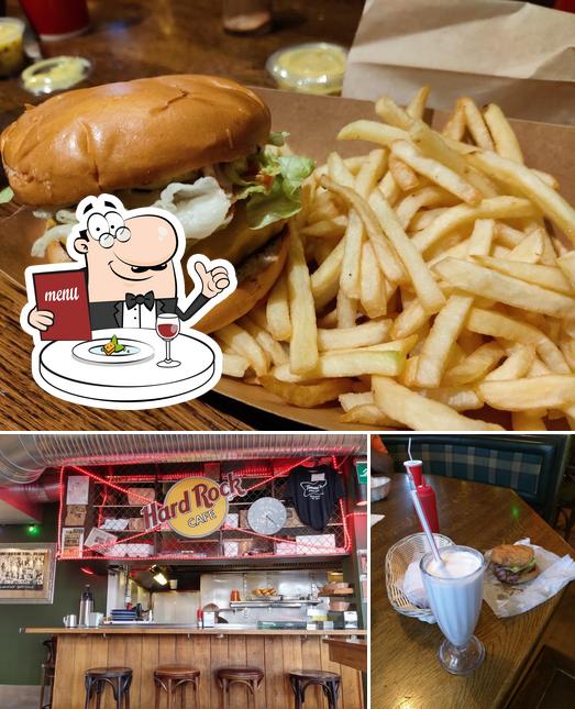 Tommi's Burger Joint wird durch lebensmittel und innere unterschieden