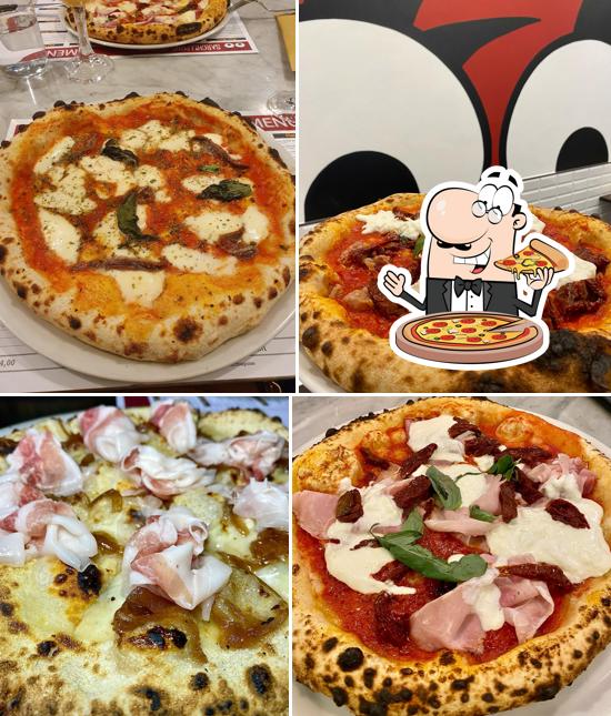 Essayez des pizzas à Sarchiapone pizzeria Torino