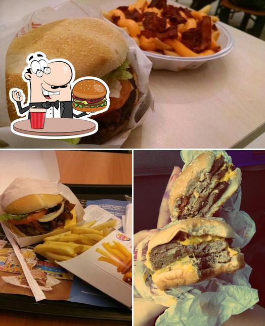 Consiga um hambúrguer no Burger King