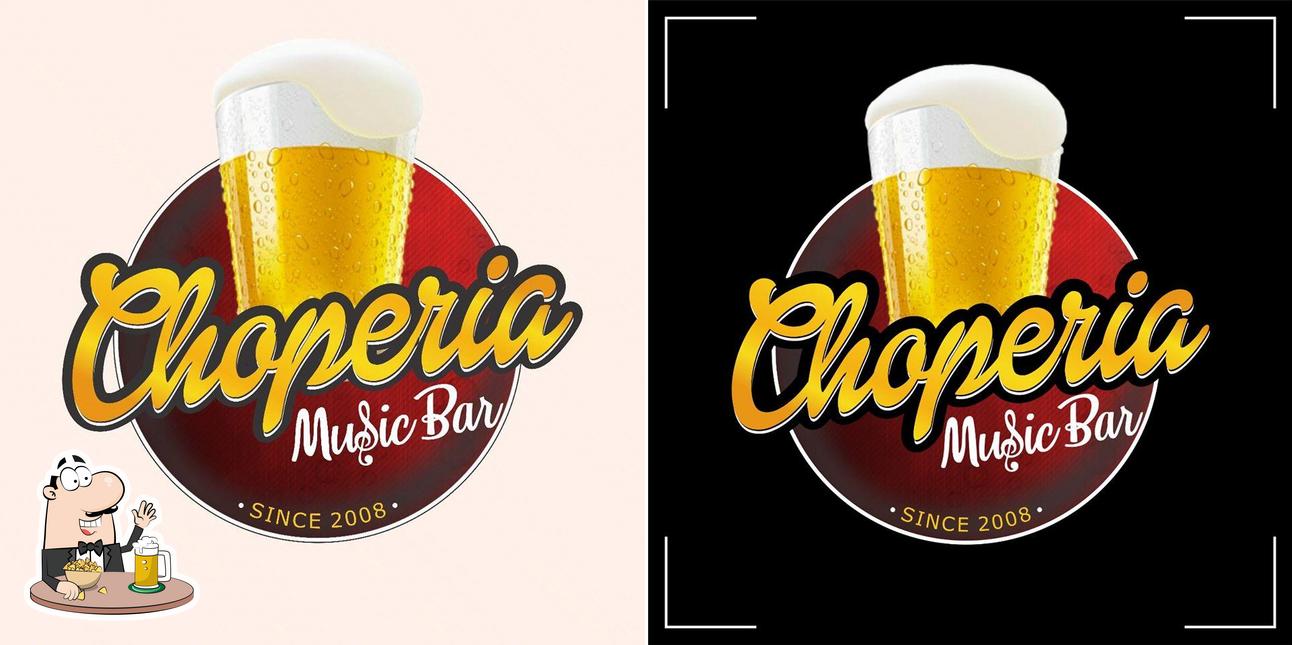 Choperia Music Bar serve uma gama de cervejas