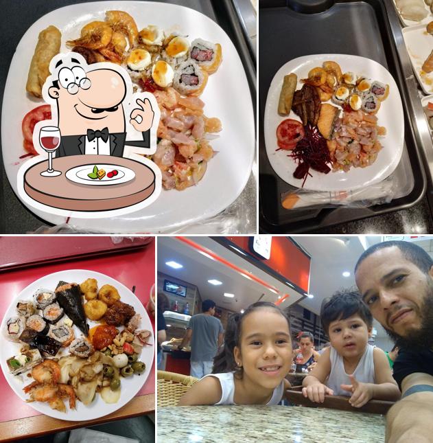 Comida em Feng Cheng Restaurante