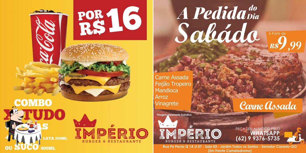 Hambúrguer em IMPÉRIO - Burger e Restaurante