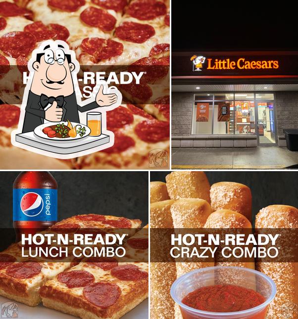 Nourriture à Little Caesars Pizza