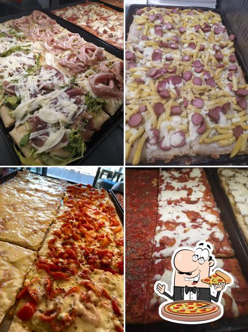 Scegli tra le svariate varianti di pizza