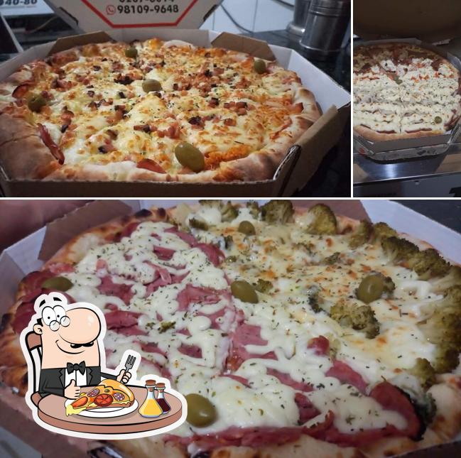 Escolha pizza no Fispel Pizzaria