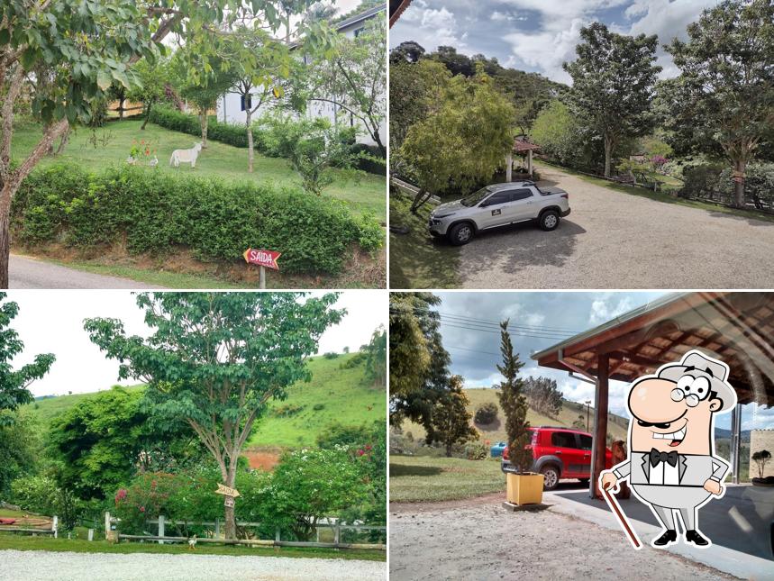 Descubra a área externa do Empório da Roça