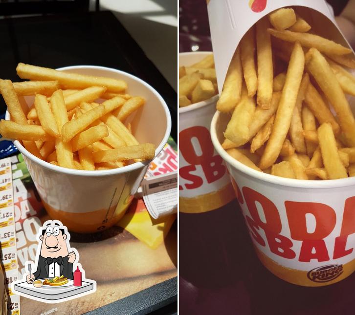 Prove batatas fritas no Burger King