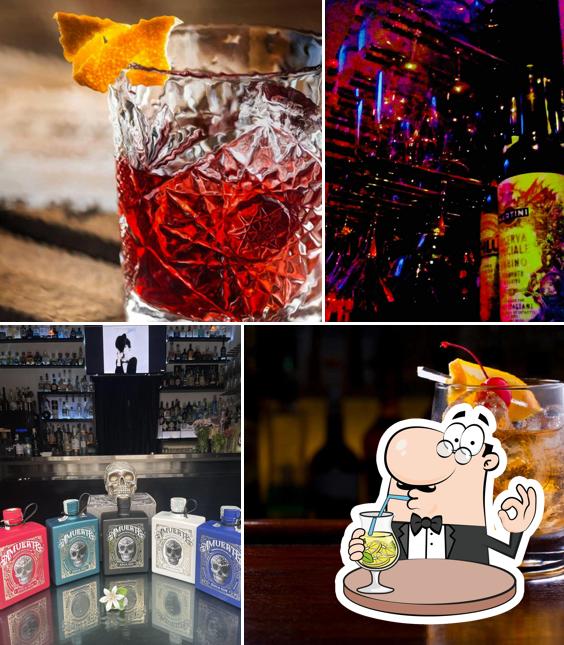 Bukowski wine living bar