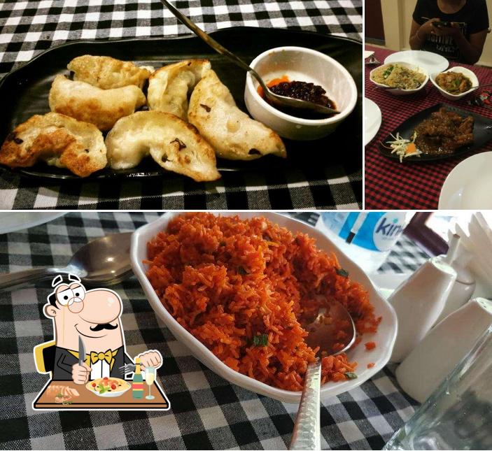 This is the picture depicting food and dining table at Maong's Kitchen - Chinese Restaurant