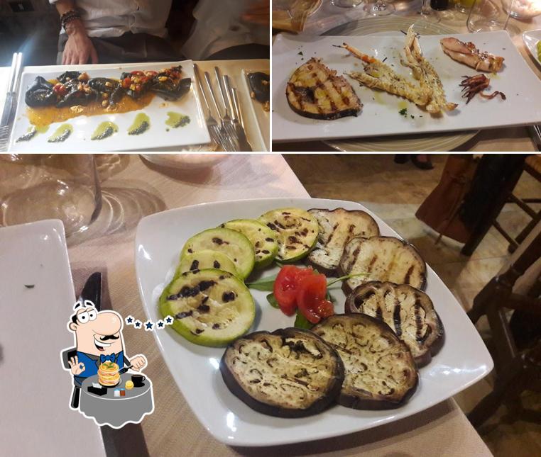 Platti al Osteria Il Frantoio