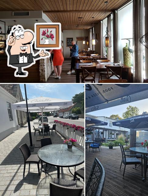 L'intérieur de Castello Restoran Pizzeria