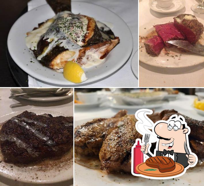 Pick meat dishes at Gallagher's Grill