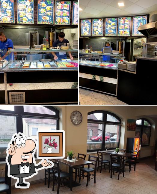 L'intérieur de Glasower Döner Kebap