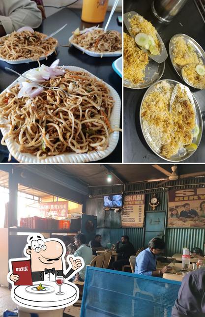 The photo of food and interior at SHAHI BIRYANI HOTAL