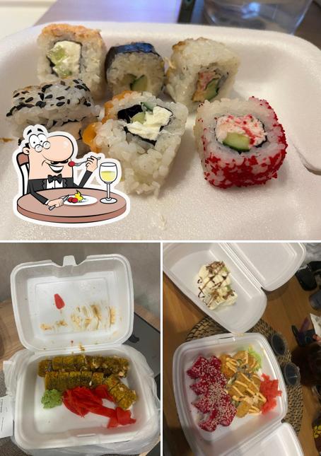 Еда в "Я люблю суши"