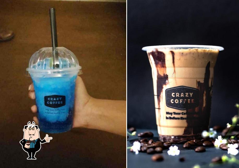 Crazy Coffee offers a variety of beverages