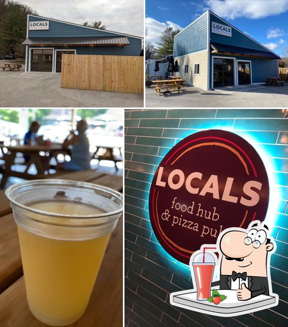 Enjoy a beverage at Locals Food Hub & Pizza Pub