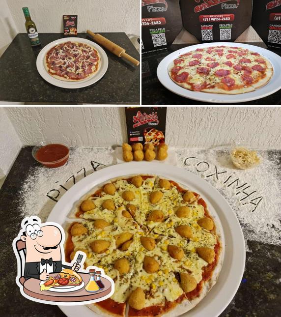 Consiga pizza no Arrais Pizza Santarém