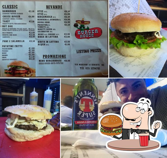 Prova un hamburger a Burger House & Grill - Pezzotta Peter Peter