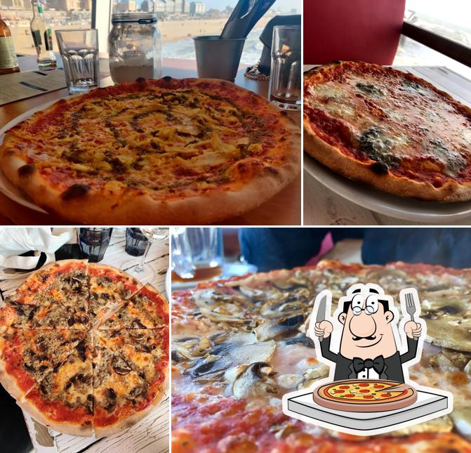 A Veni Vidi Pizza, vous pouvez commander des pizzas