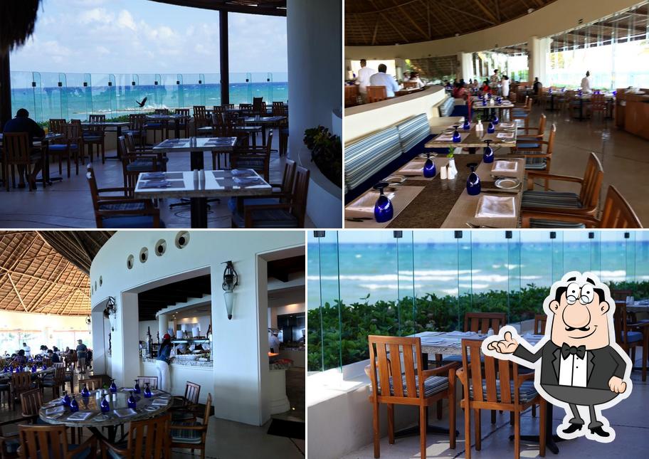 Check out how Blue Restaurant looks inside