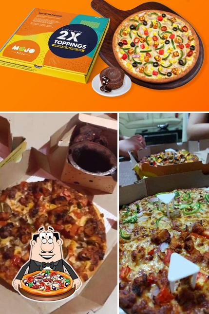 Order various types of pizza