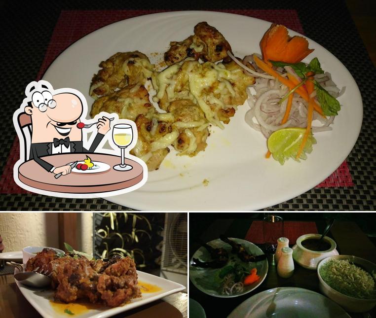 Food at Afghan Grill