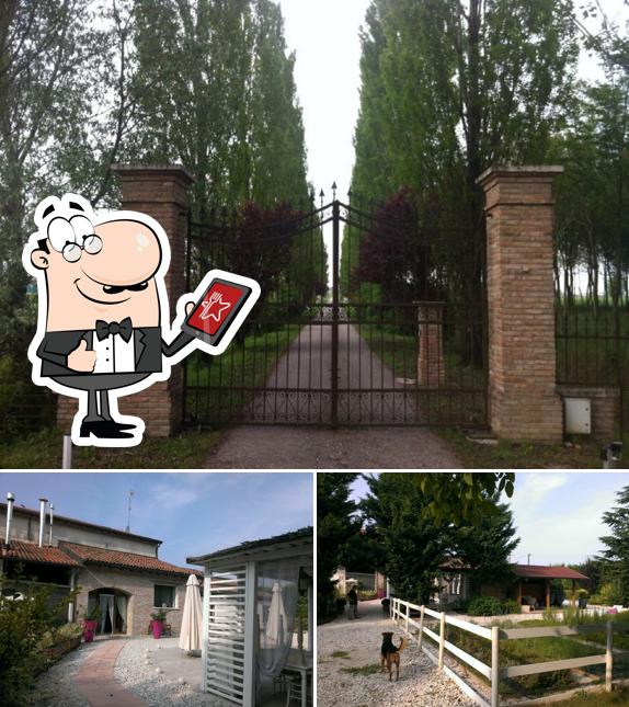 Внешнее оформление "Agriturismo Corte Rocca"