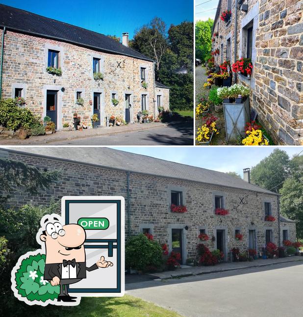 L'extérieur de Ferme Auberge du Malgré-Tout