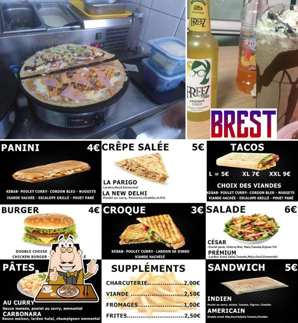 Prenez des pizzas à O'créa Crêpes