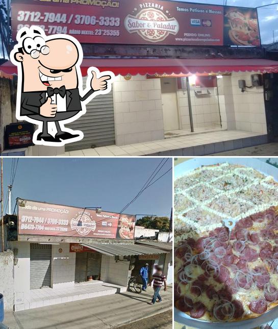 Look at the picture of Sabor & Paladar Pizzaria